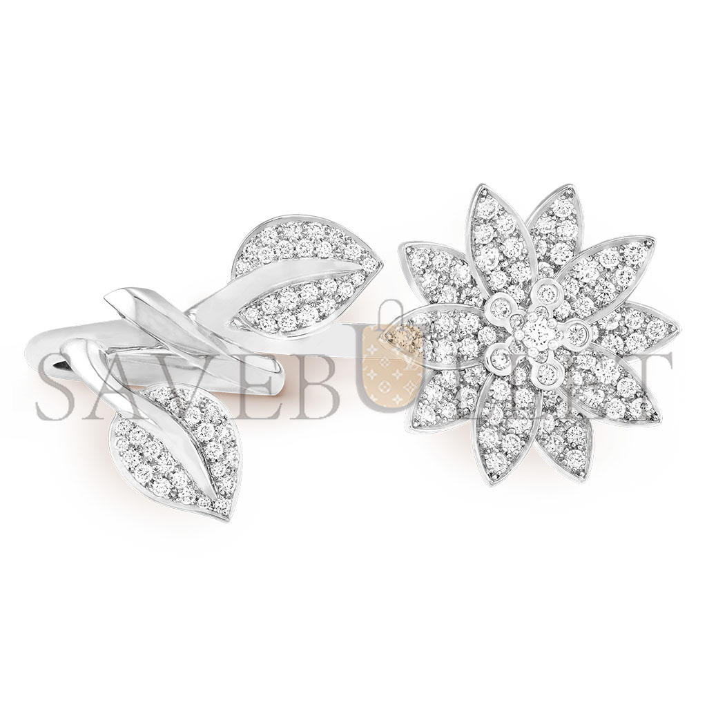 VAN CLEEF ARPELS LOTUS BETWEEN THE FINGER RING VCARP1ND00